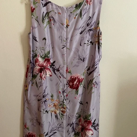 Cold water creek violet sleeveless dress. - Picture 3 of 7